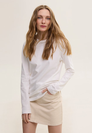 MIlky basic longsleeve